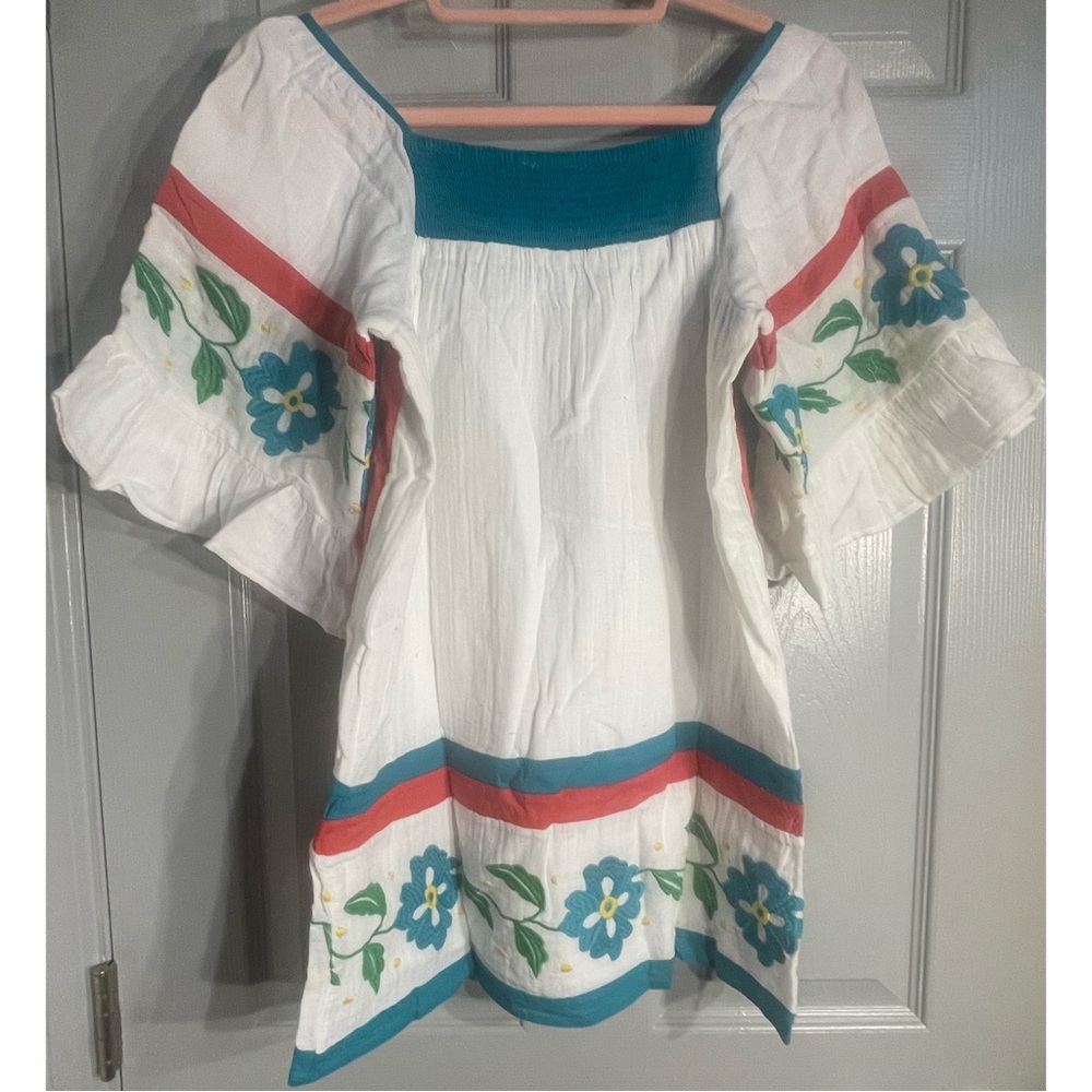 Anthropologie Embroidered Tunic Blouse NWT Size 4 (Small) - Picture 11 of 16